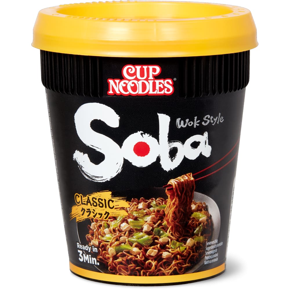 Nissin Soba Cup Noodles Wok Style Classic