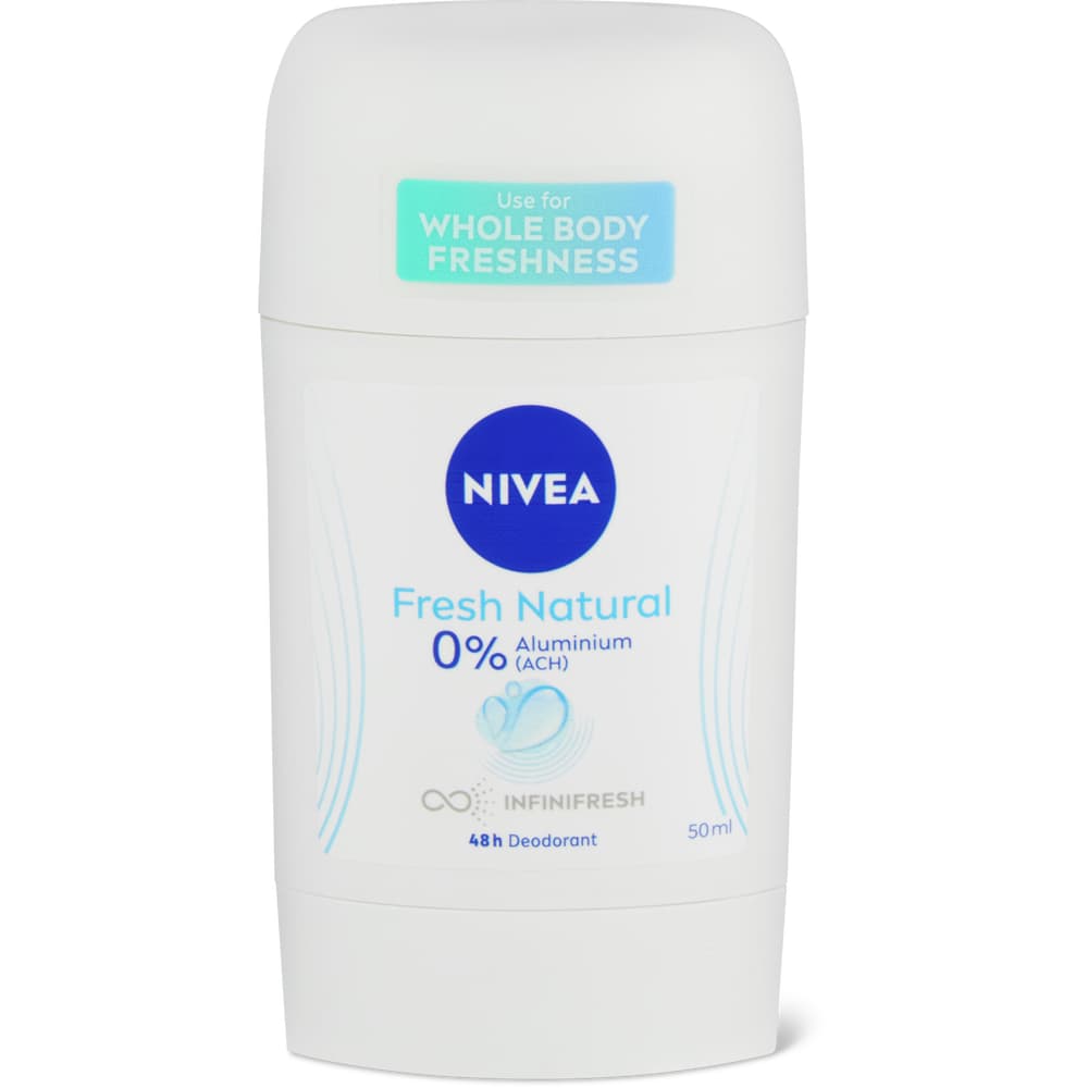 Nivea Deo Stick Fresh Natural 72h, Anti-Transpirant