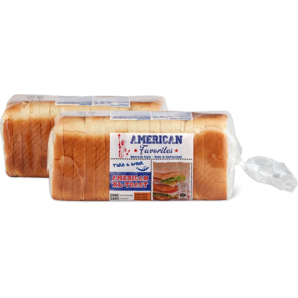 American Favorites XL-Toast Vitality hell