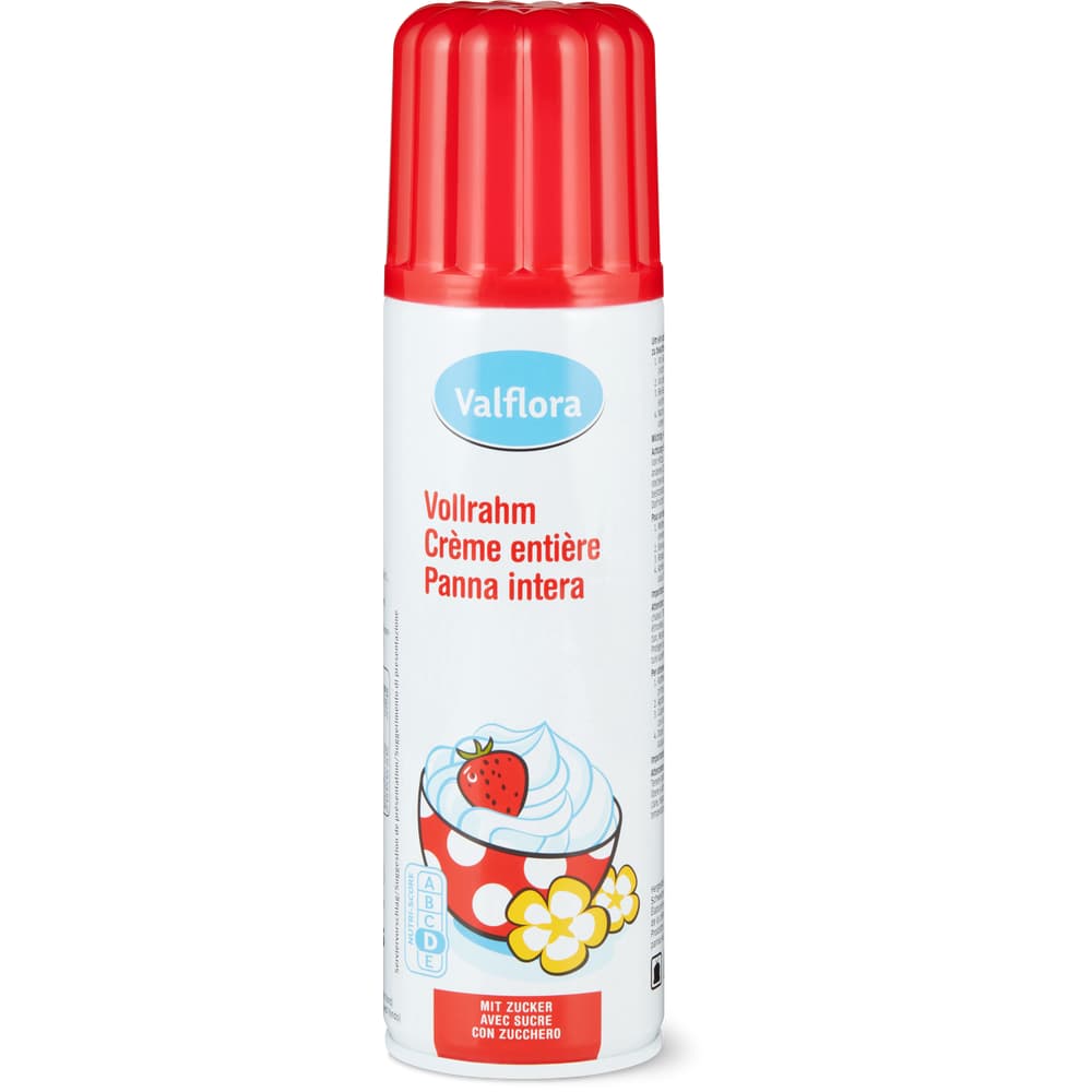 Valflora Vollrahm gezuckert