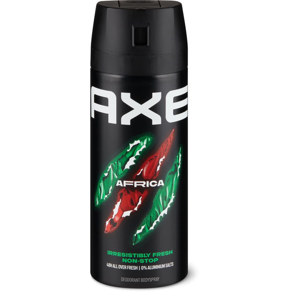 AXE Africa Bodyspray – 48h Schutz Ohne Aluminium, 12 X 150 Ml, Mit Zedernholz-Duft