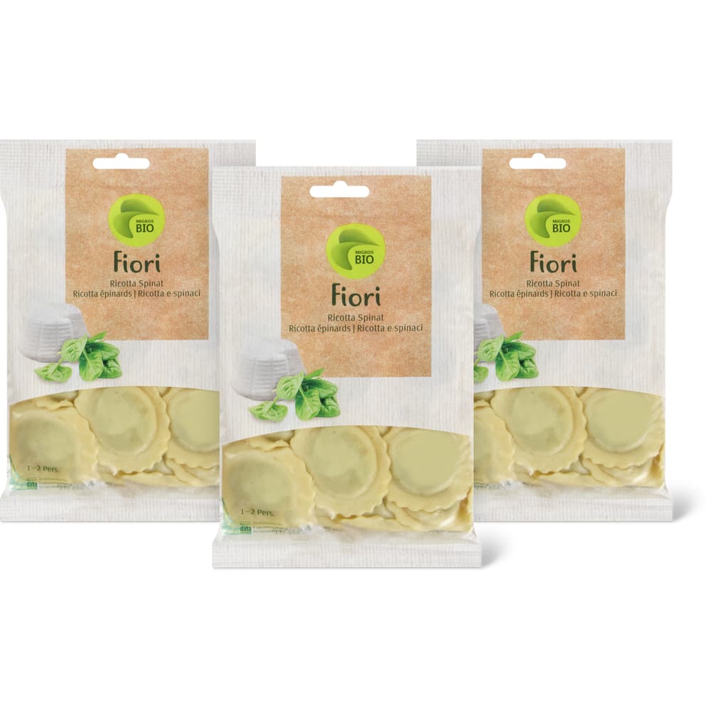 Fiori Bio, Ricotta & Spinat