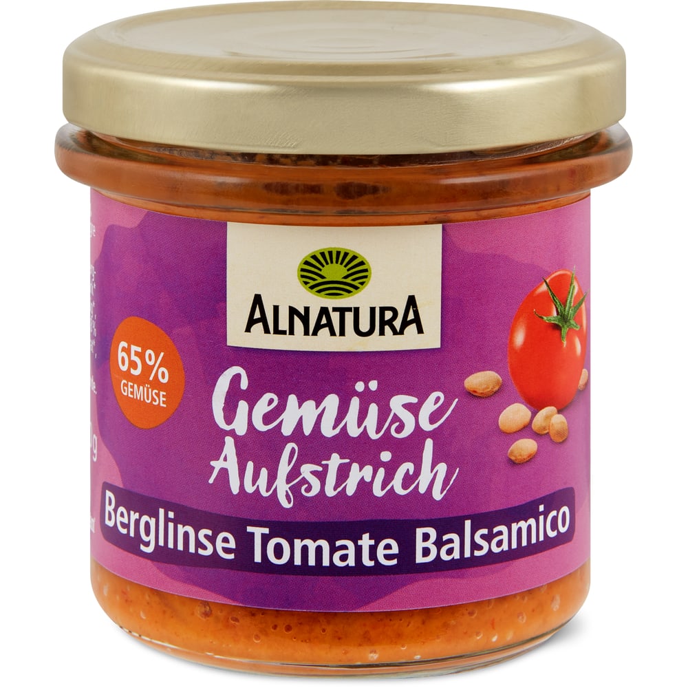 Alnatura Streichcreme Linsen, Tomate, Balsamico-Essig