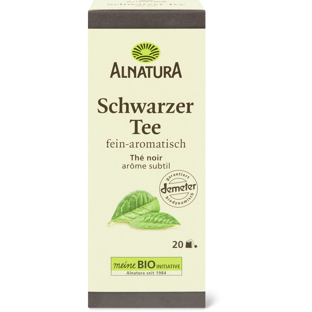 Alnatura Schwarzer Tee Bio, fein-aromatisch