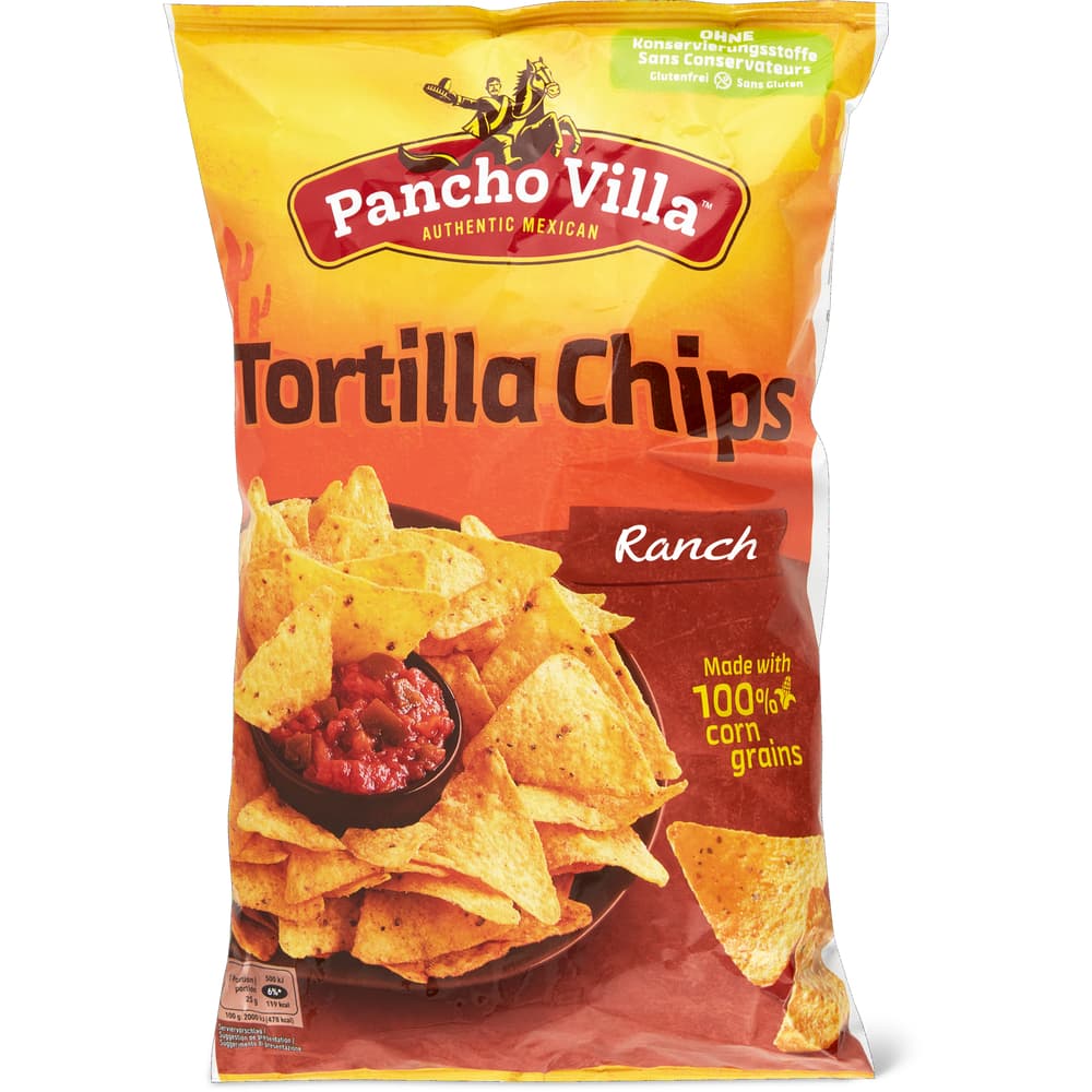 Pancho Villa Tortilla Chips Ranch