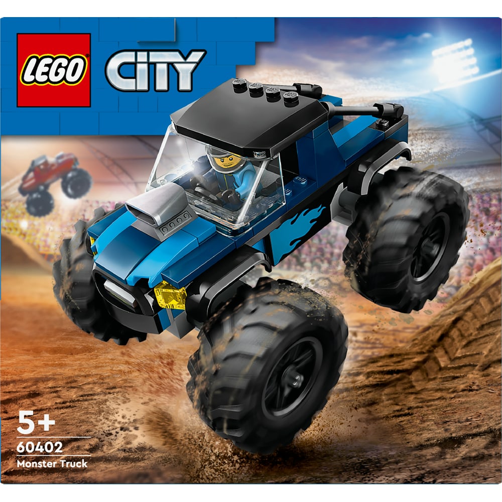 Lego City 60402 Blauer Monstertruck