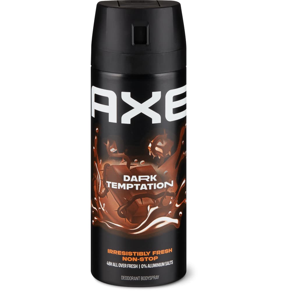 Axe Deo Bodyspray Dark Temptation 48h, 0% Aluminiumsalze