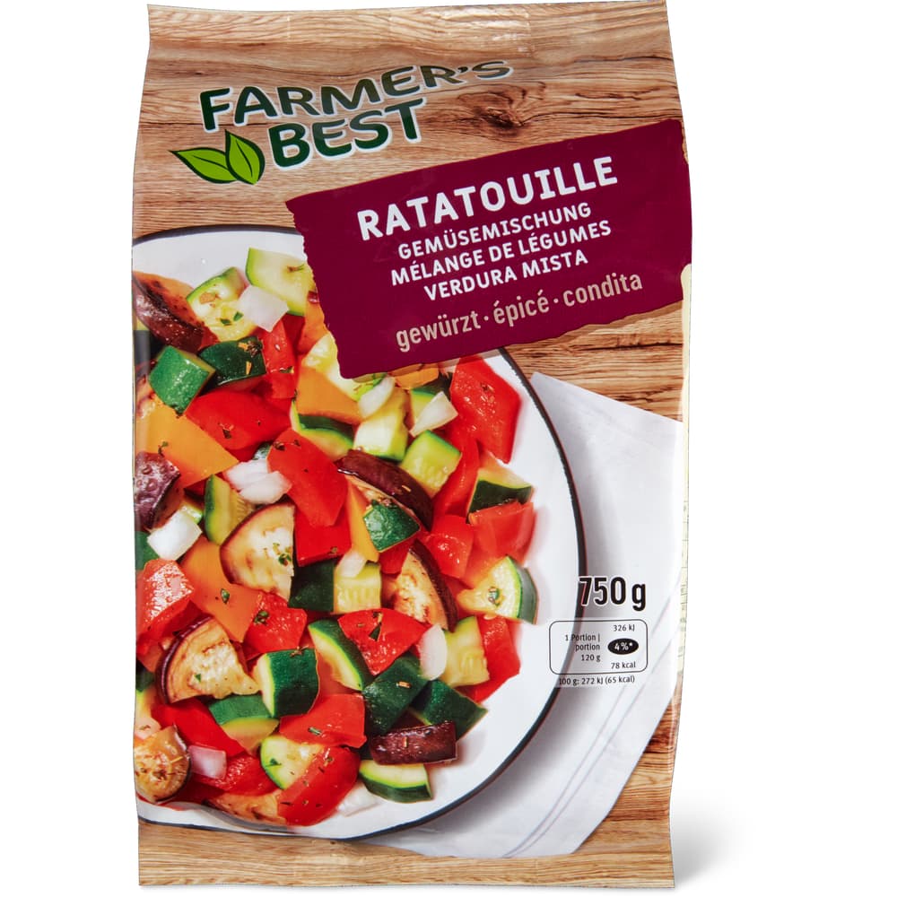 Farmer's Best Ratatouille Gemüsemischung gewürzt