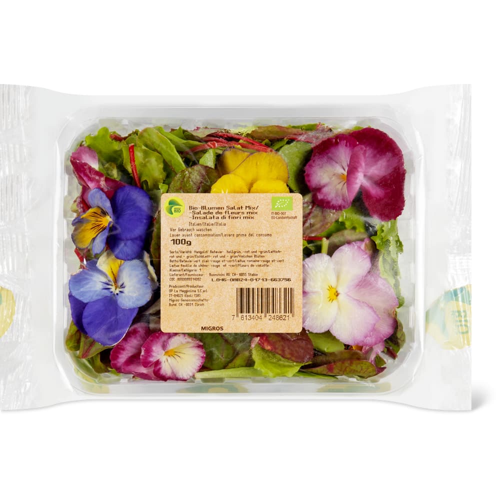 Migros Bio Blumensalat mix