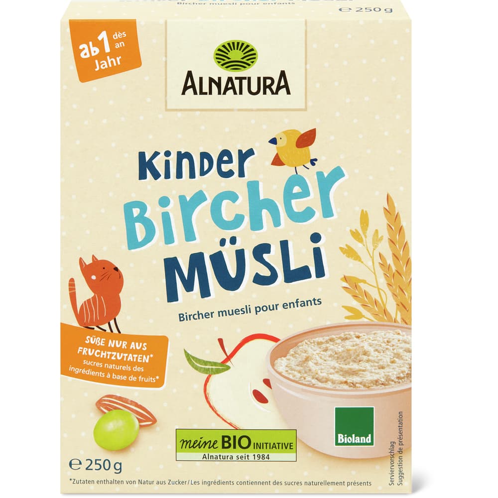 Alnatura Kinder Bircher Müsli Ab 12 Monaten