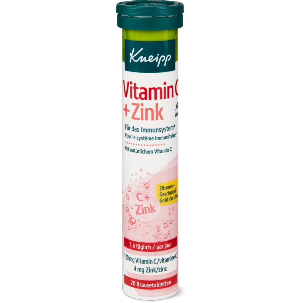 Kneipp Brausetabletten Vitamin C & Zink