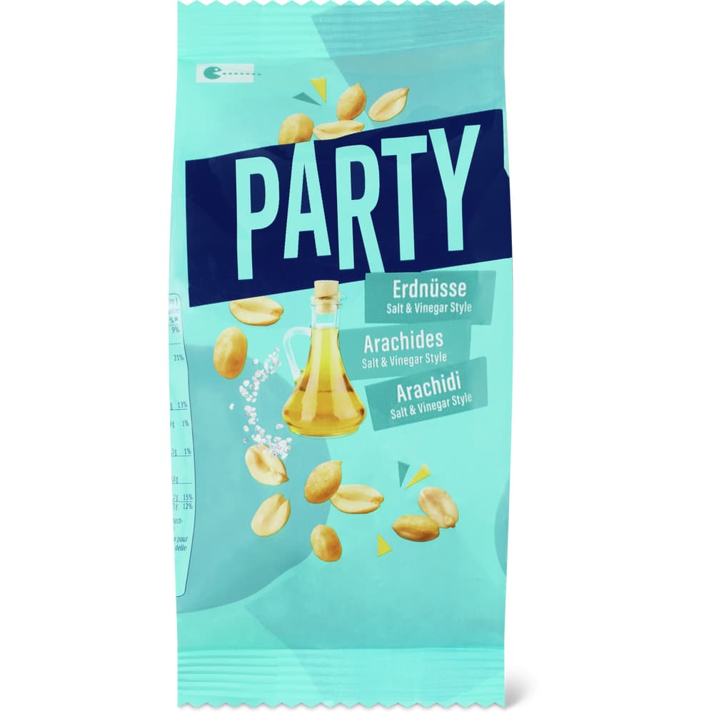 Party Erdnüsse Salt & Vinegar