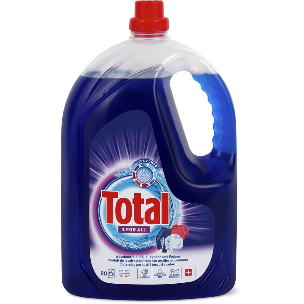 Total 1 for all Flüssigwaschmittel 36 Waschgänge