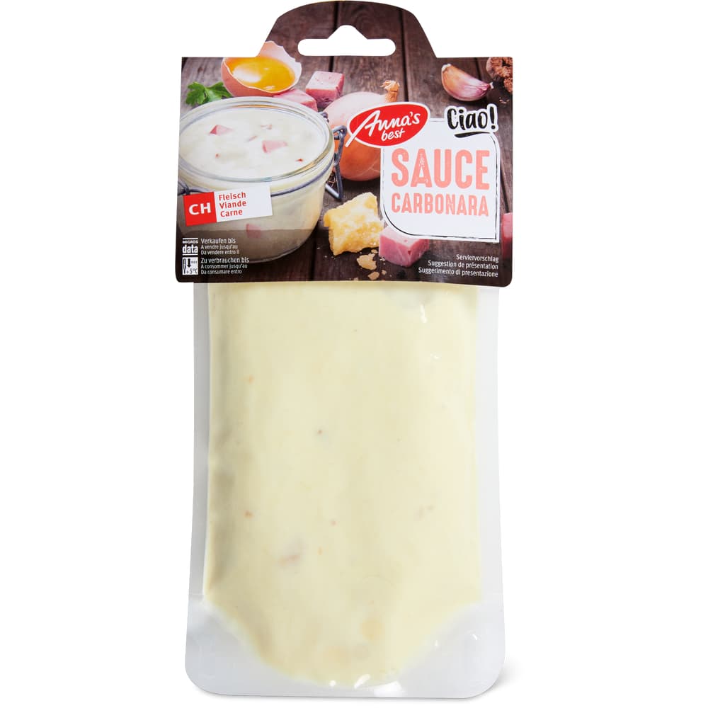 Anna's Best Sauce Carbonara