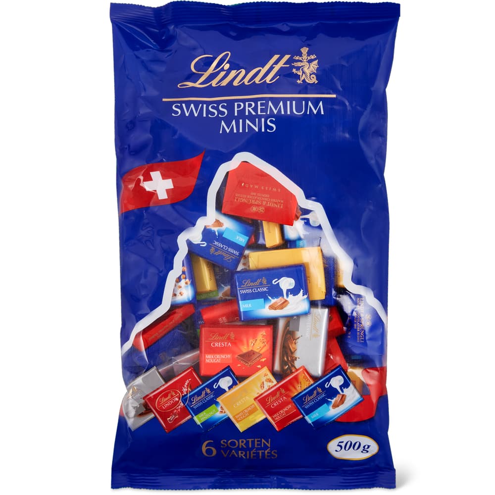Lindt Swiss Premium Minis Napolitains 6 Sorten