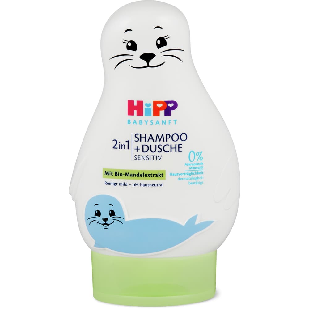 Hipp Babysanft 2in1 Shampoo+Dusche Sensitiv Mandelextrakt