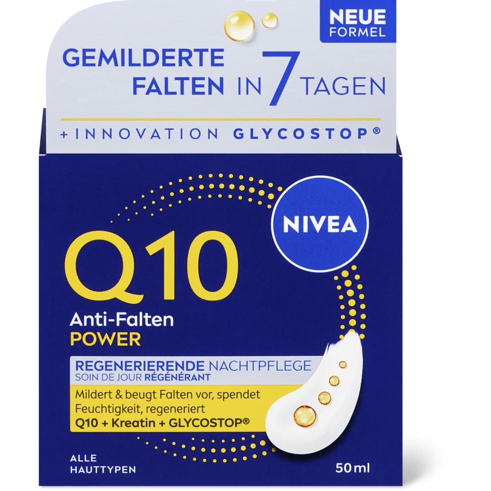 Nivea Q10 Power Anti-Falten regenerierende Nachtcreme
