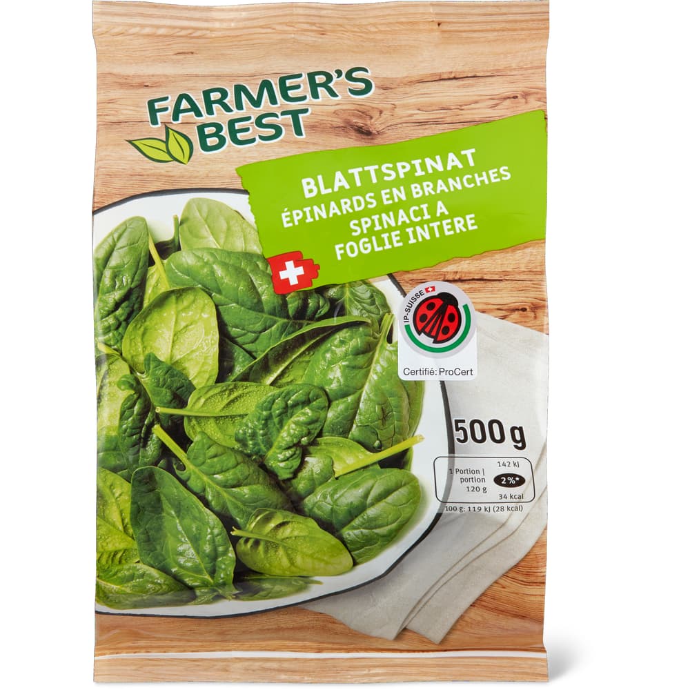 Farmer's Best IP-SUISSE Blattspinat