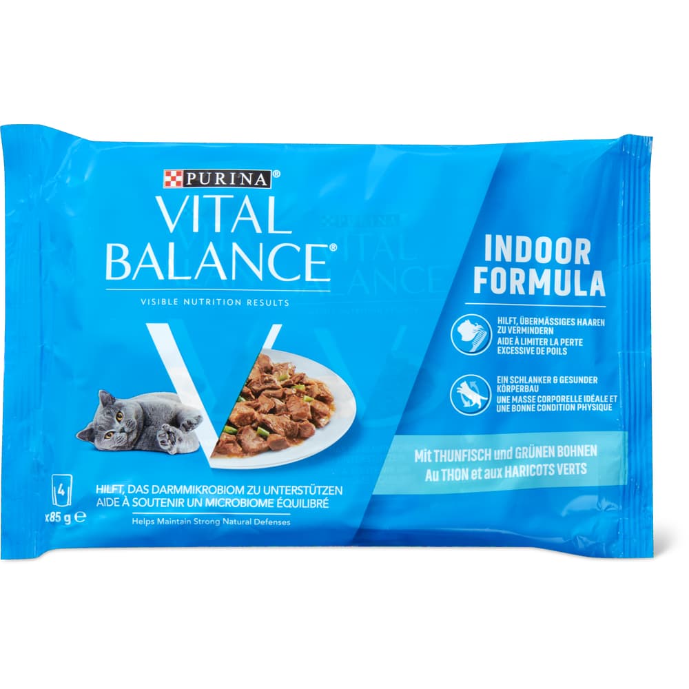 Vital Balance Sterilcat Häppchen in Sauce Thunfisch & grünen Bohnen