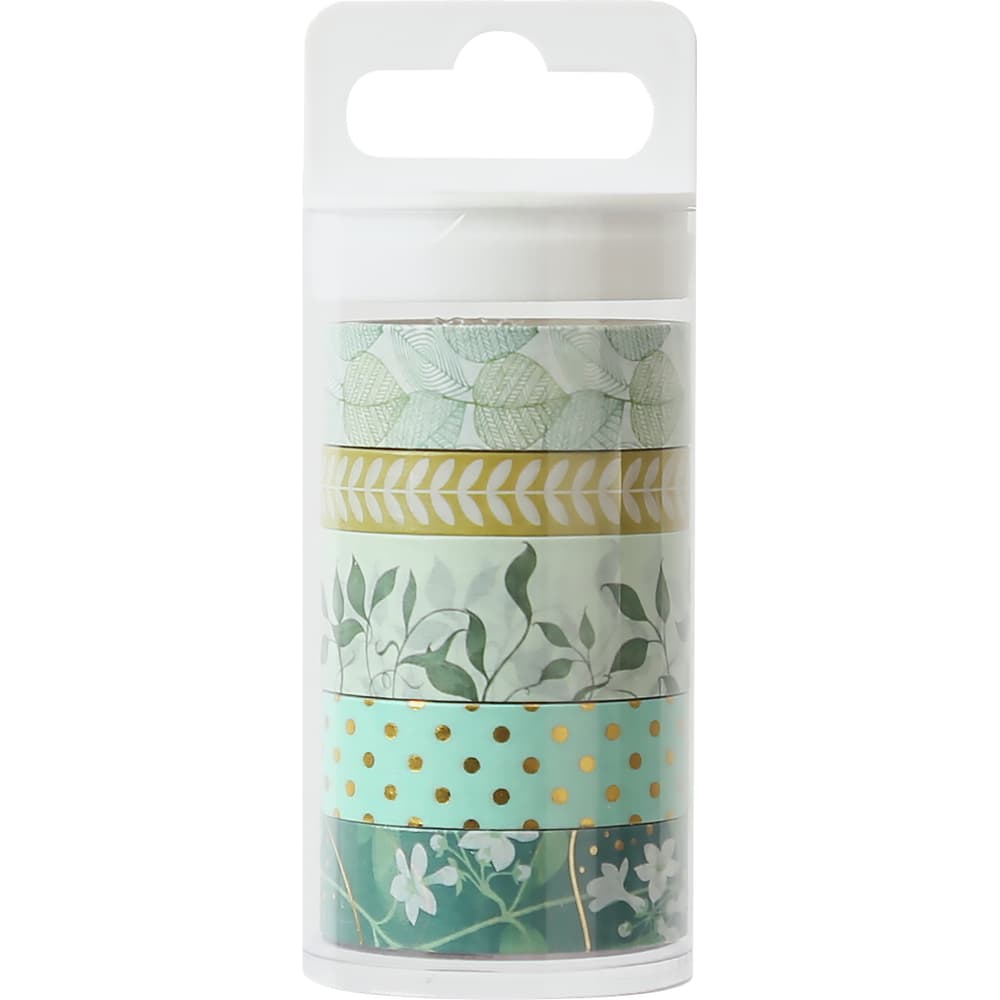 Cleminsta 20 Rotoli Di Nastro Adesivo Washi 5/10/15/20/25mm Nastro - Foto 8