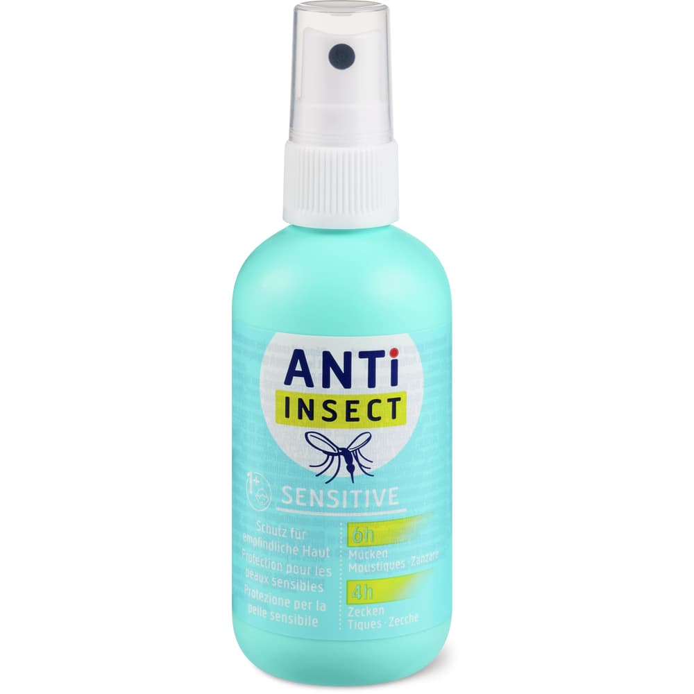 Anti Insect · Sensitive Spray • Migros