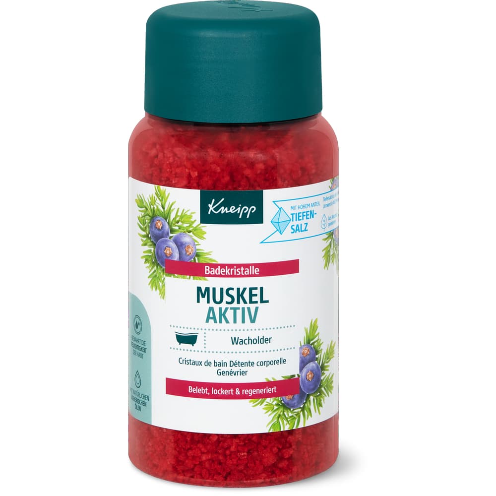 Kneipp Muskel Aktiv Badekristalle Wacholder
