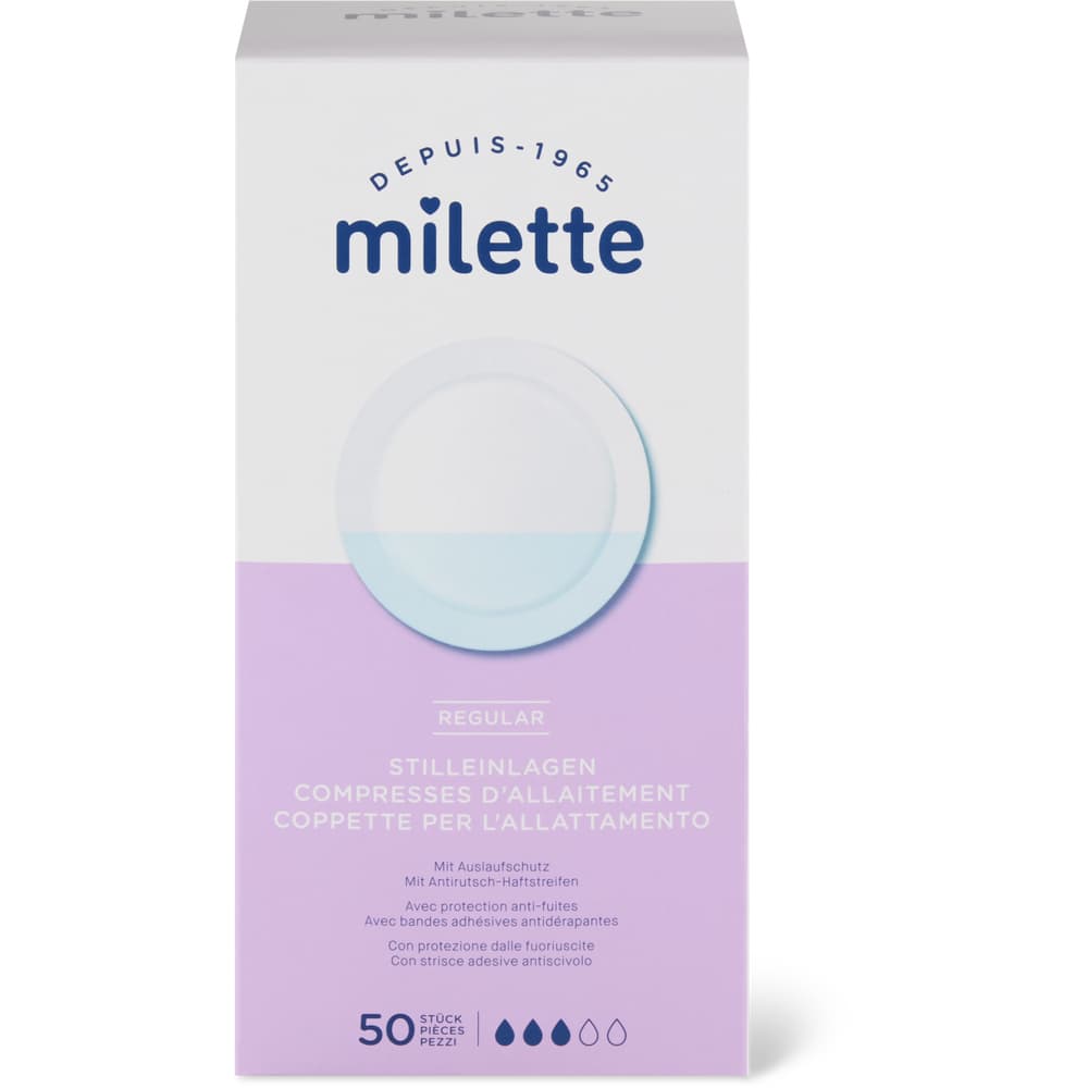 Milette Baby Care Mama Stilleinlagen mit Auslaufschutz