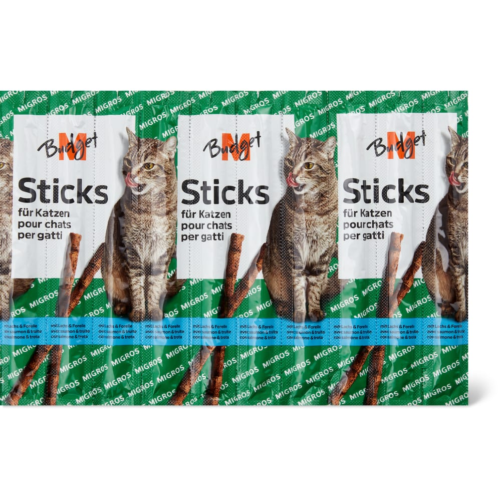 M-Budget Katzensticks mit Forellen und Lachs