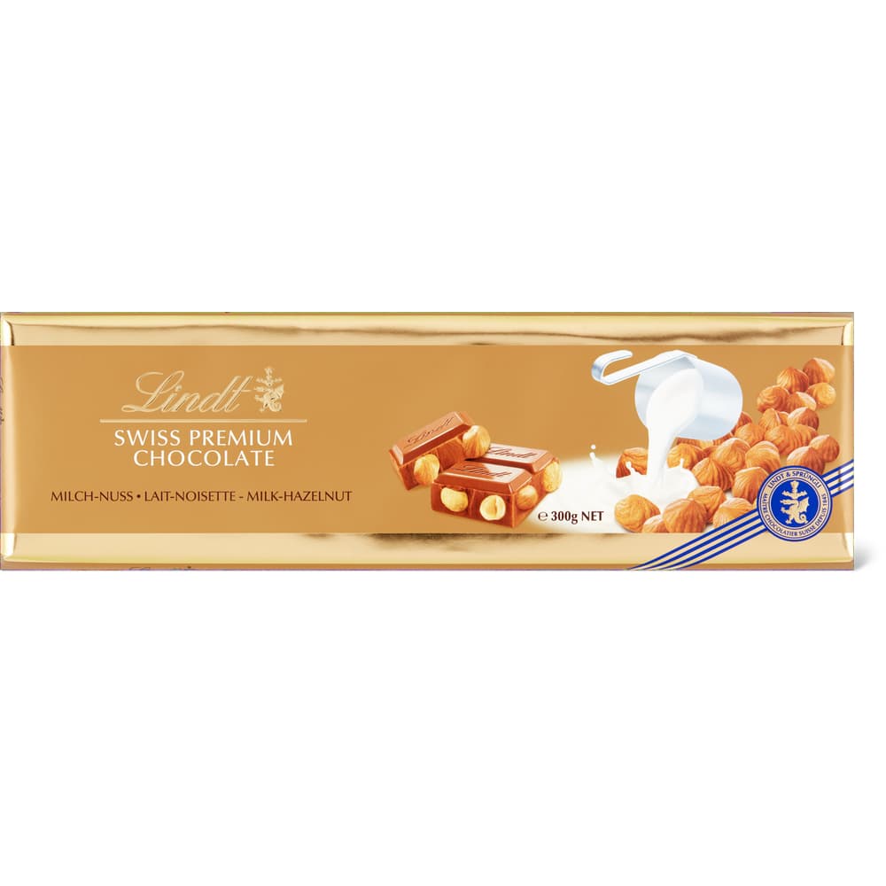 Lindt Swiss Premium Milch-Nuss