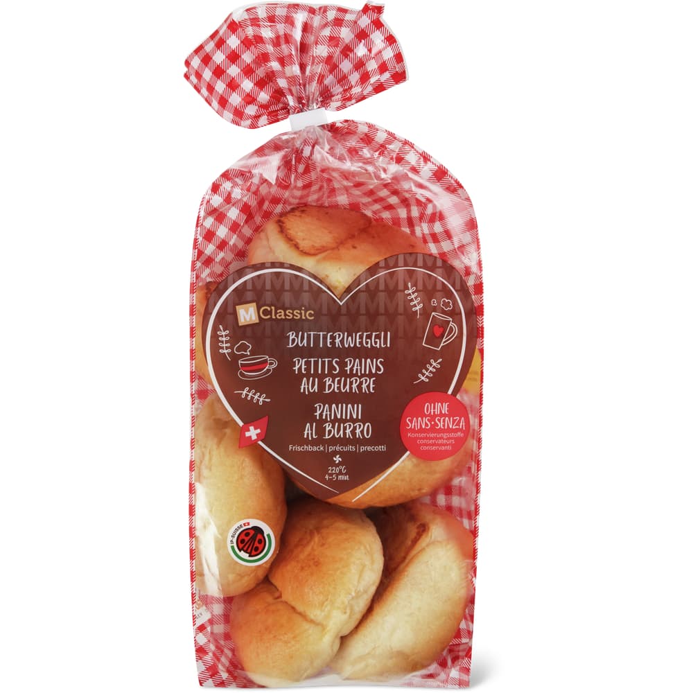 M-Classic Frischback-Butterweggli précuits