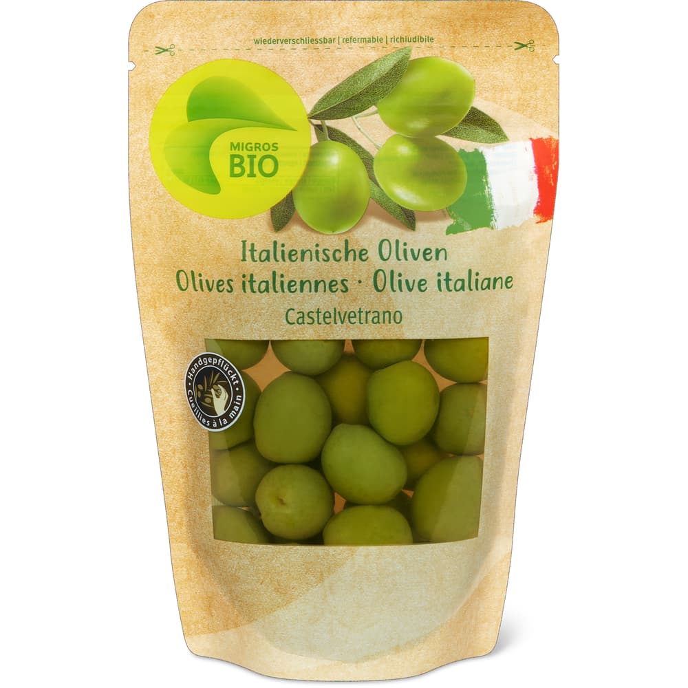 Migros Bio Italienische Oliven Castelvetrano