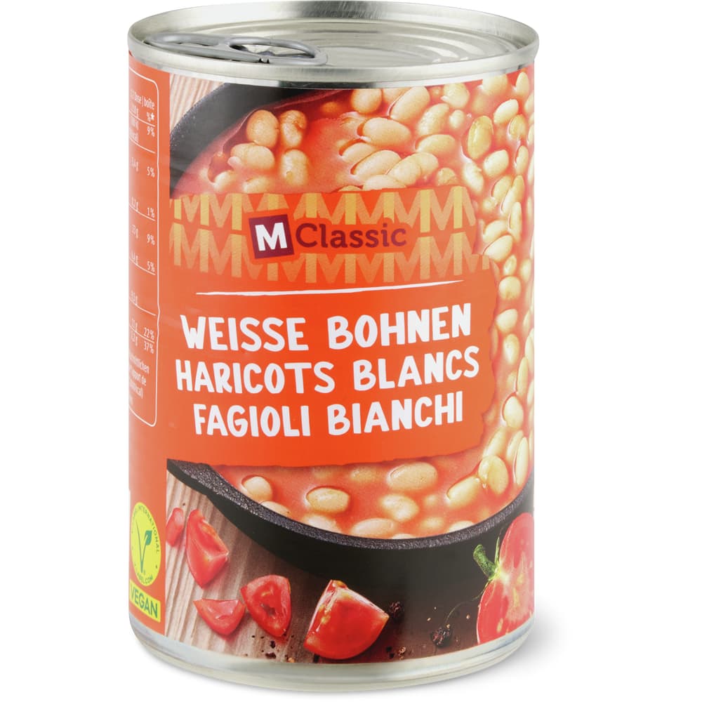 M-Classic Weisse Bohnen Tout prêts
