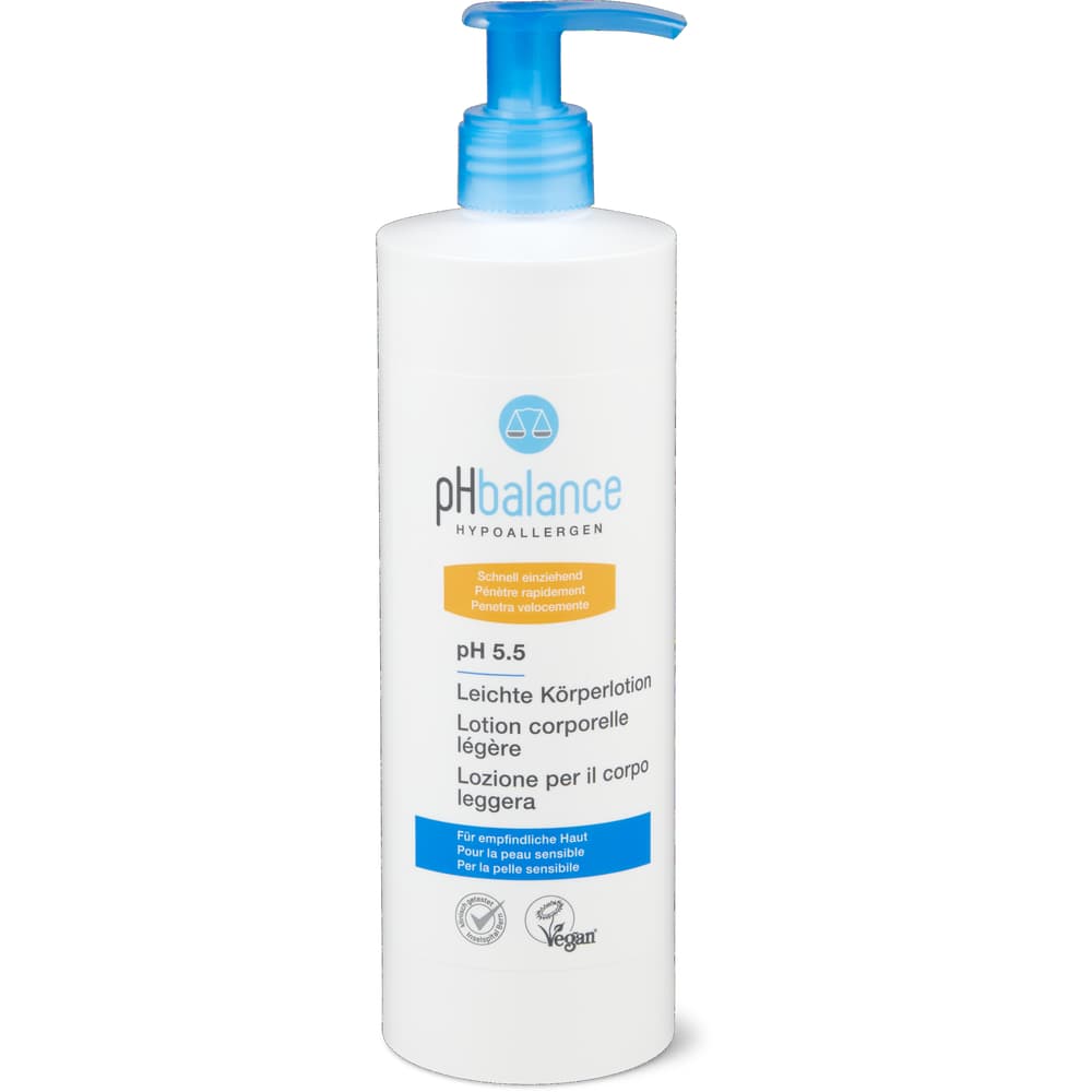 PH Balance Hypoallergen Leichte Körperpflege vegan