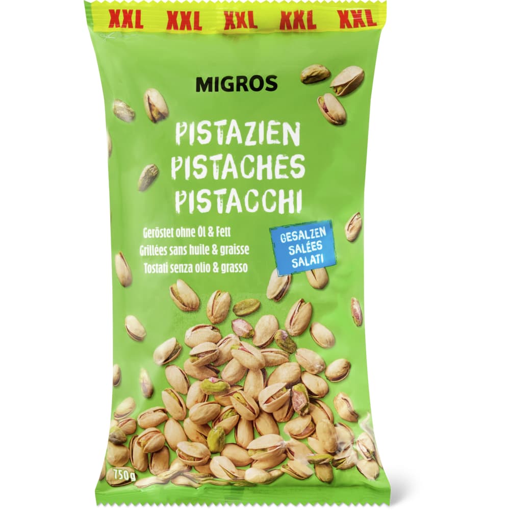 Migros Pistazien geröstet & gesalzen