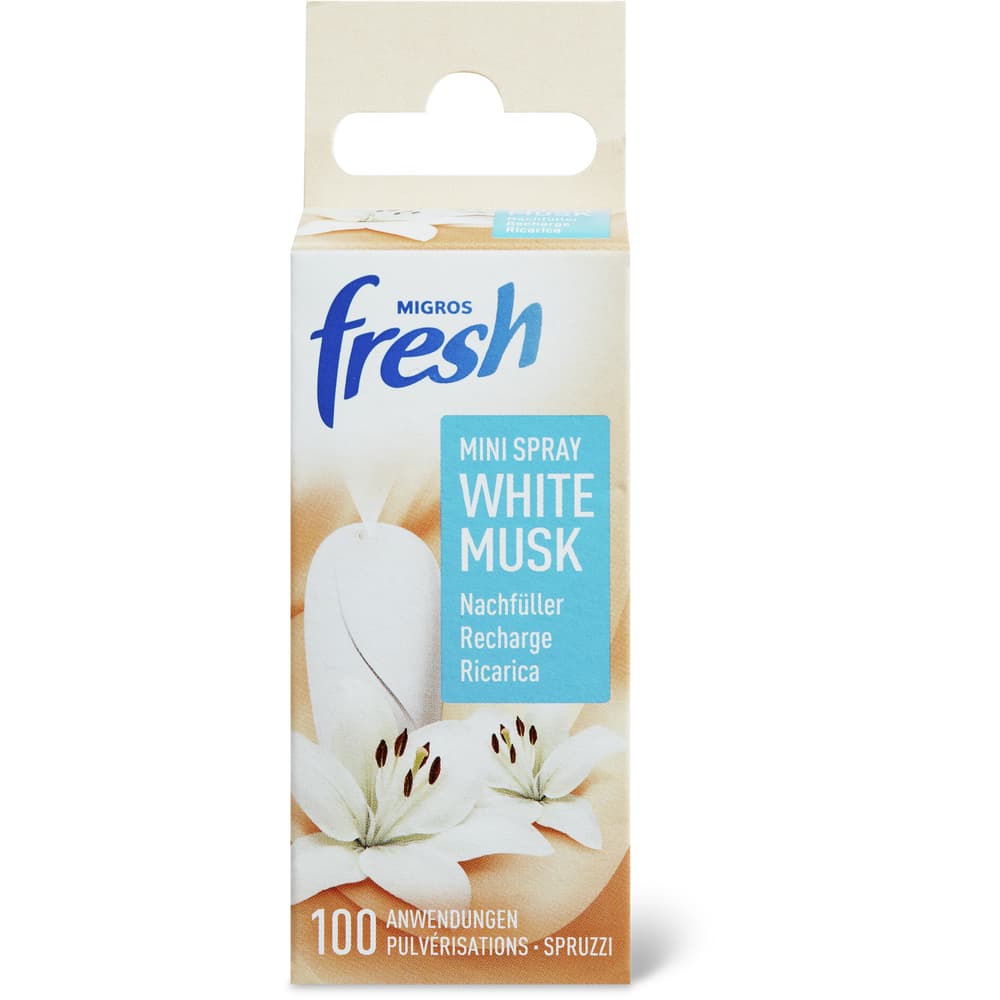 Migros Fresh Mini-Spray Nachfüller White Musk