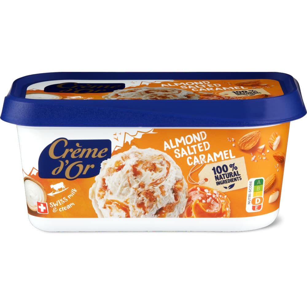 Crème d'Or Rahmglace Almond Salted Caramel