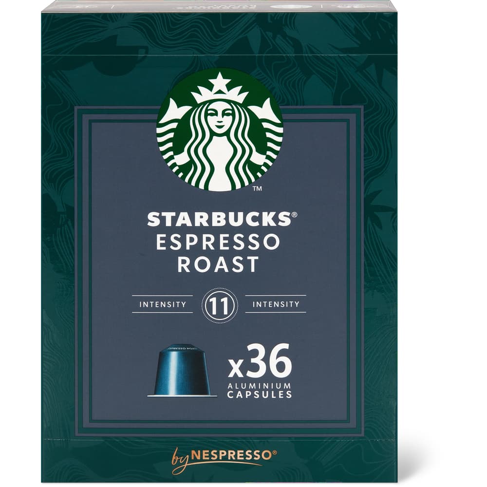 Starbucks By Nespresso® Kaffee-Kapseln aus Aluminium Espresso : Roast