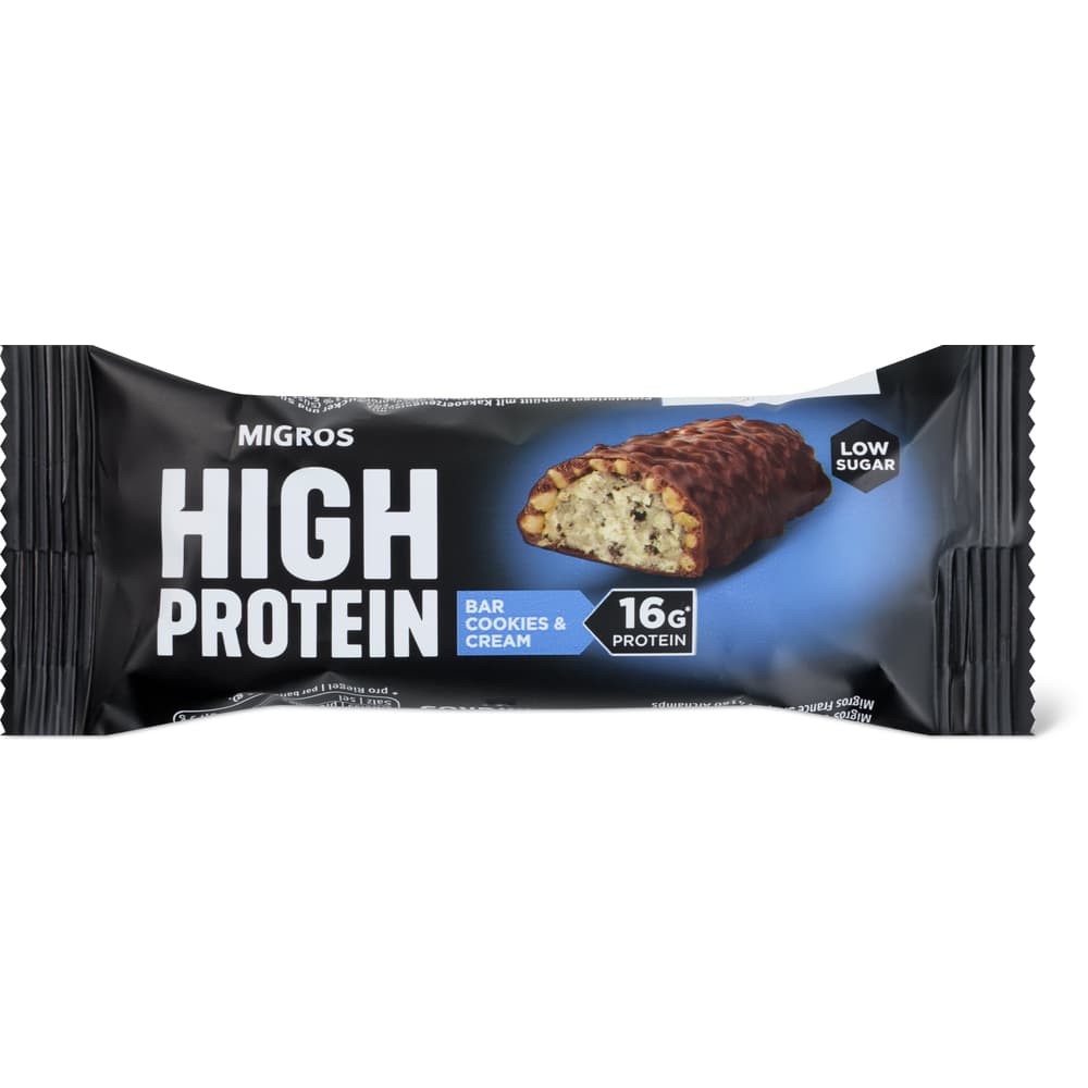 Migros High Protein Riegel Cookies & Cream