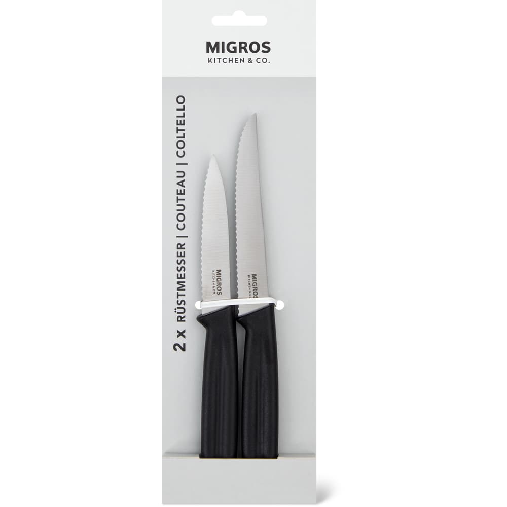 Migros Kitchen & Co. Rüstmesser klein und gross