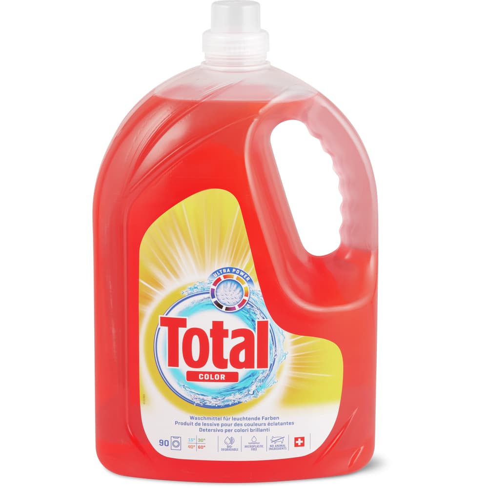 Total Color Flüssigwaschmittel 90 Waschgänge