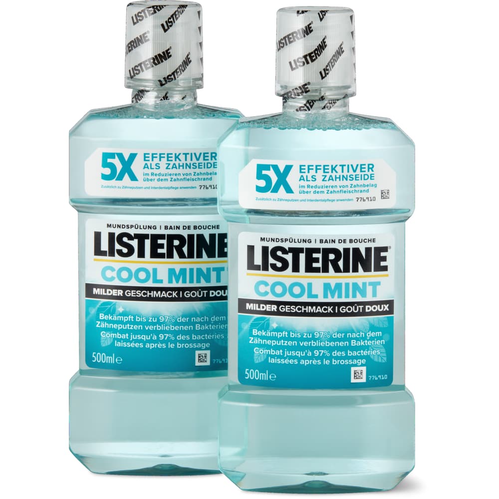 Listerine Mundspülung Cool Mint milder Geschmack