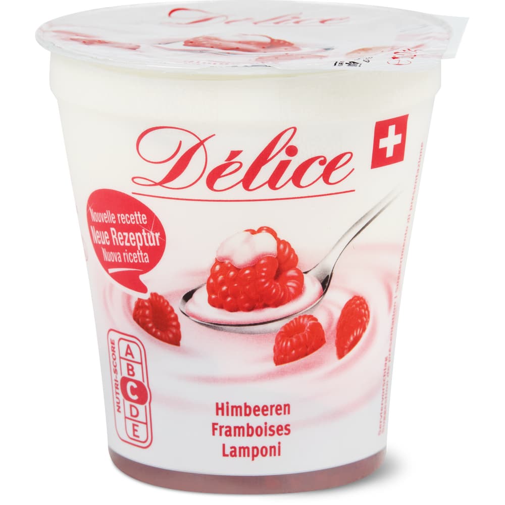 Délice Crème Dessert Himbeeren
