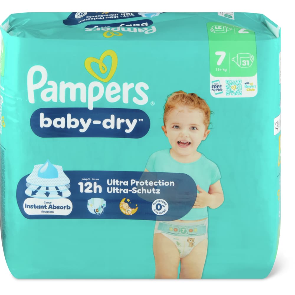 Pampers Baby Dry Windeln Gr.7,15+kg