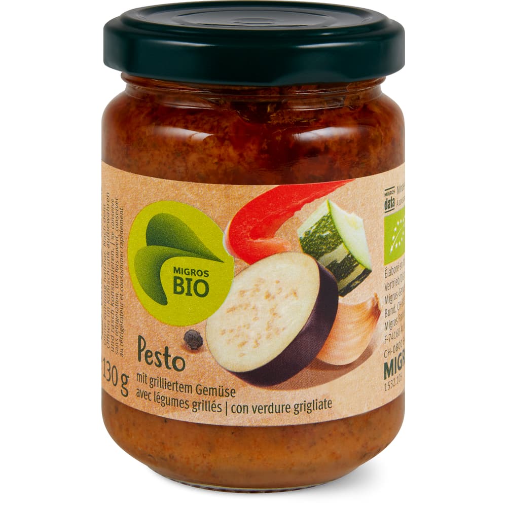 Migros Bio Pesto mit Grilliertem Gemüse