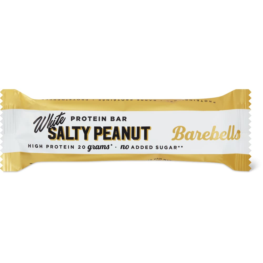 Barebells Proteinriegel weiße Schokolade & salzige Erdnuss
