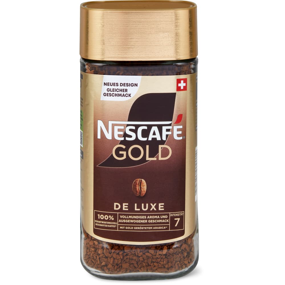 Nescafé Gold De Luxe Löslicher Kaffee Stärkegrad 7