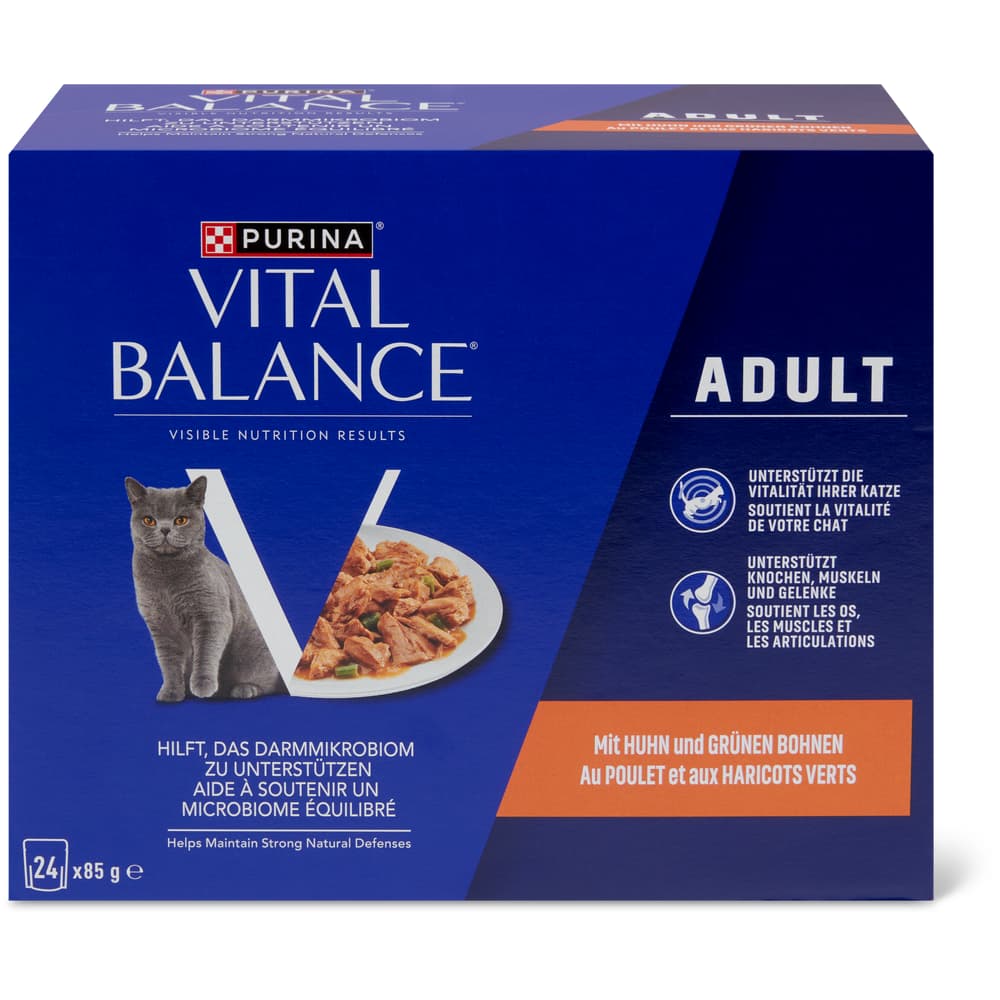 Vital Balance Adult Häppchen in Sauce Huhn