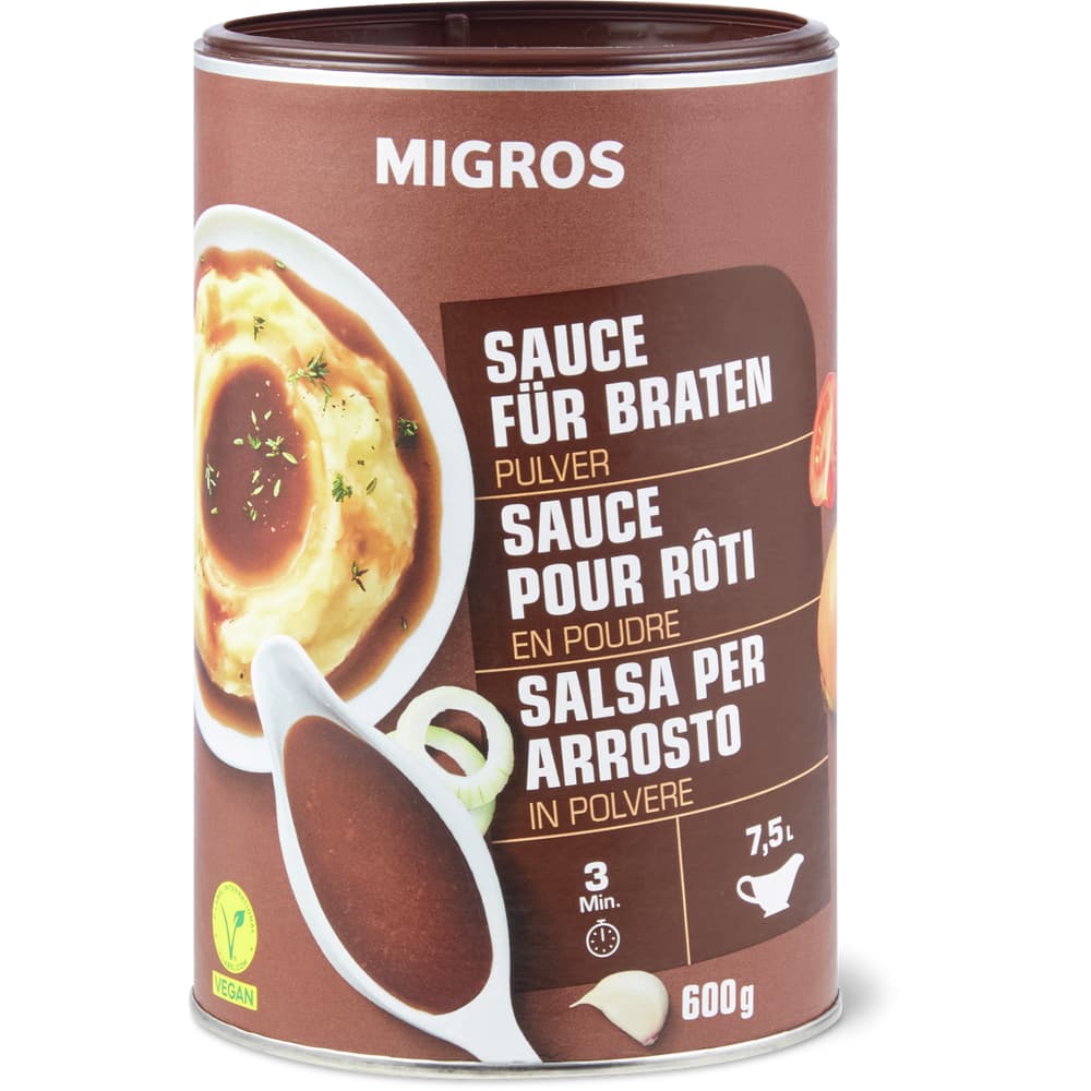 Migros Sauce für Braten vegan