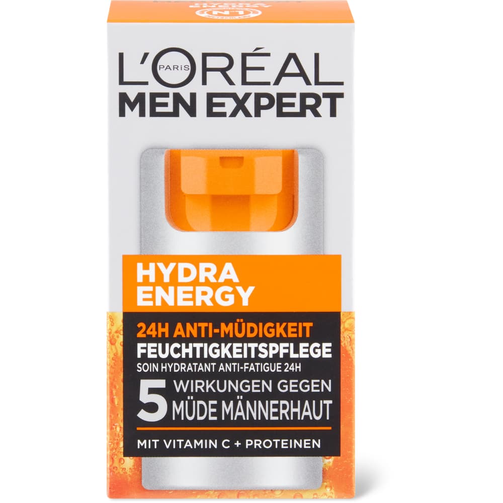 L'Oréal Men Expert Hydra Energy Feuchtigkeitspflege mit Vitamin C & Proteinen