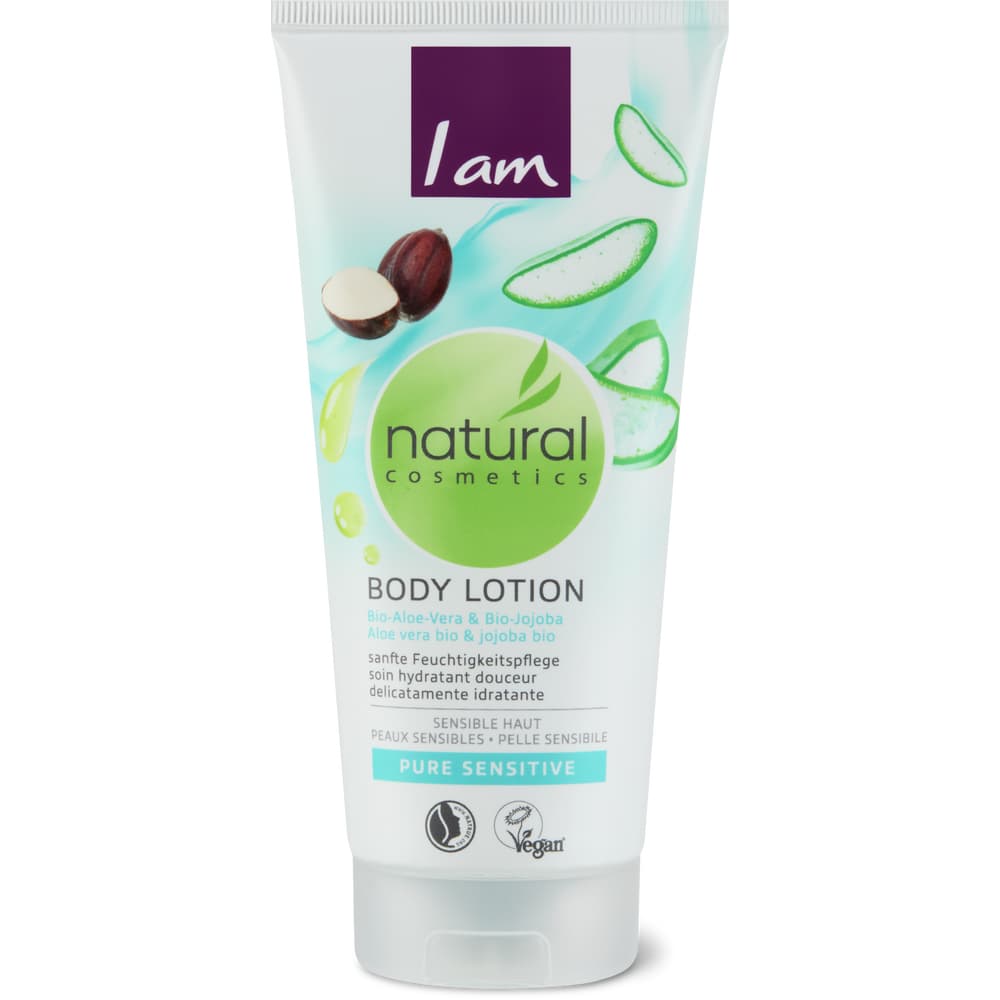 I am natural cosmetics Pure Sensitive Bodylotion Aloe Vera & Jojoba